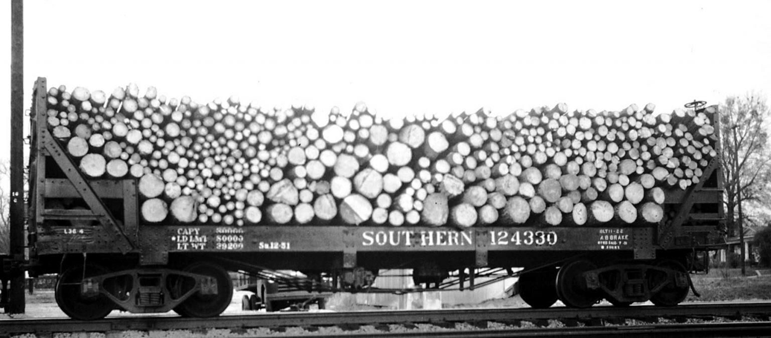 Southern Pulp Racks Southern Railway Pulpwood Racks | Resin Car Works Blog